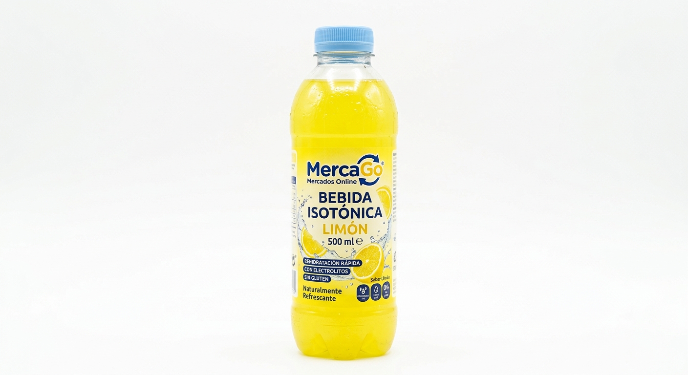 Bebida isotónica limón 500 ml