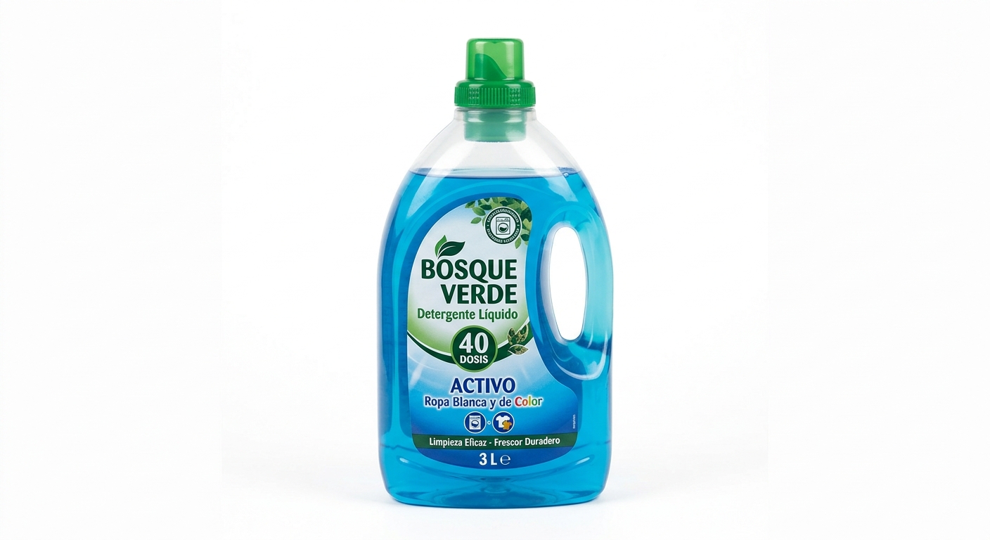 Detergente líquido Bosque Verde 40 dosis