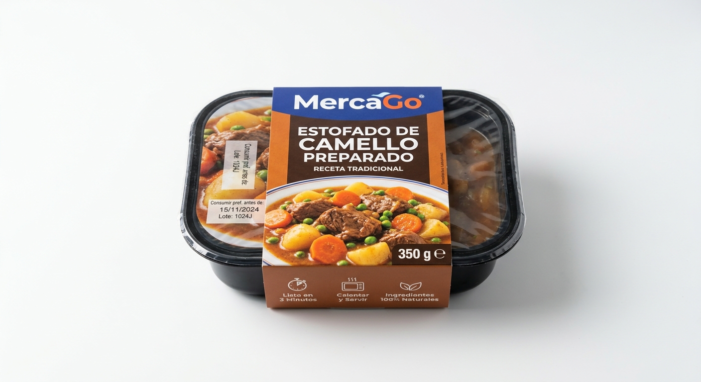 Estofado de camello preparado 350 g
