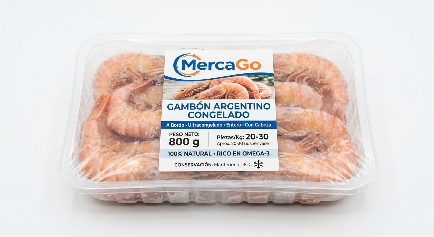 Gambón argentino congelado 800 g