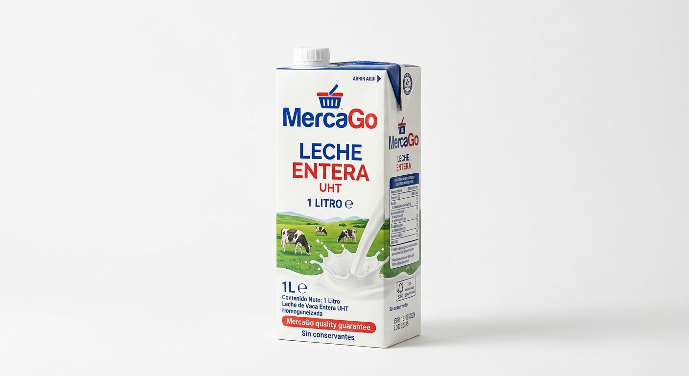 Leche entera 1 L
