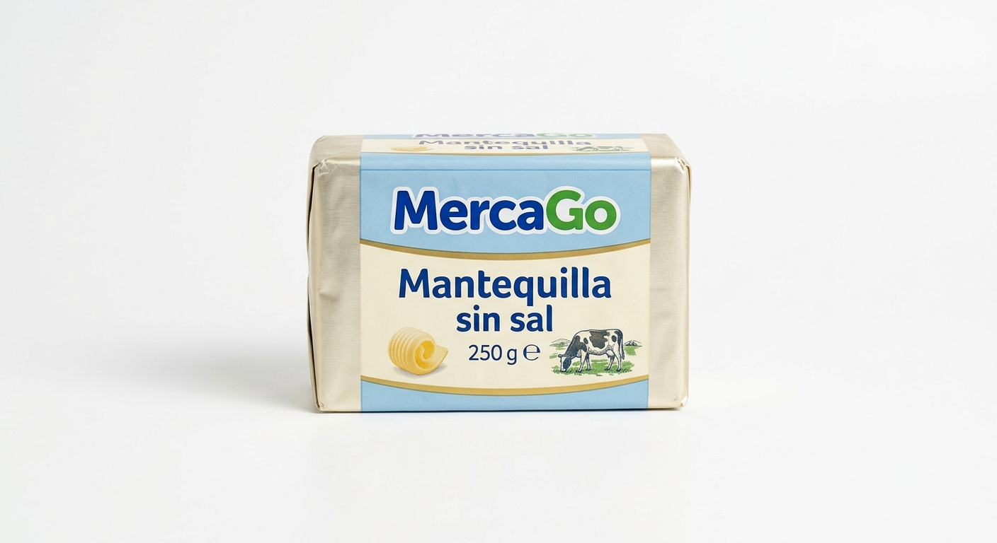 Mantequilla sin sal 250 g