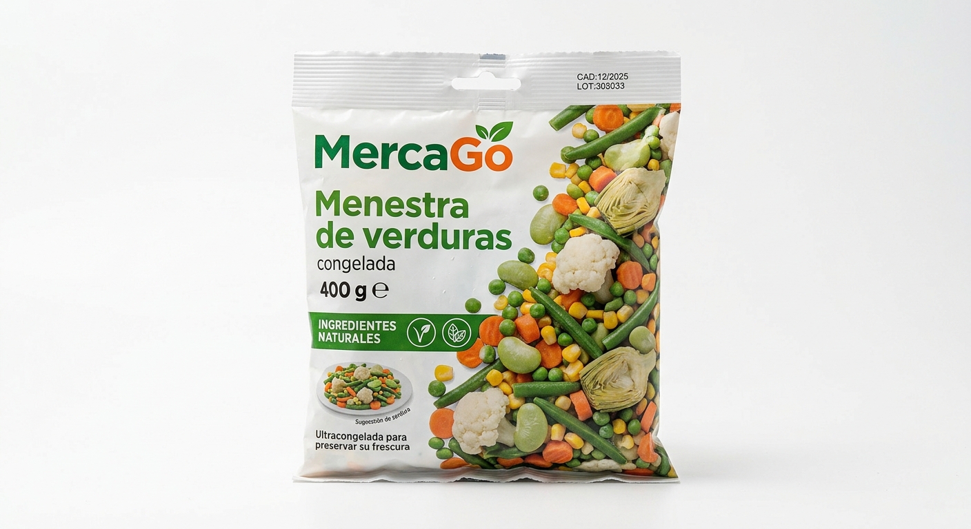 Menestra de verduras congelada 400 g