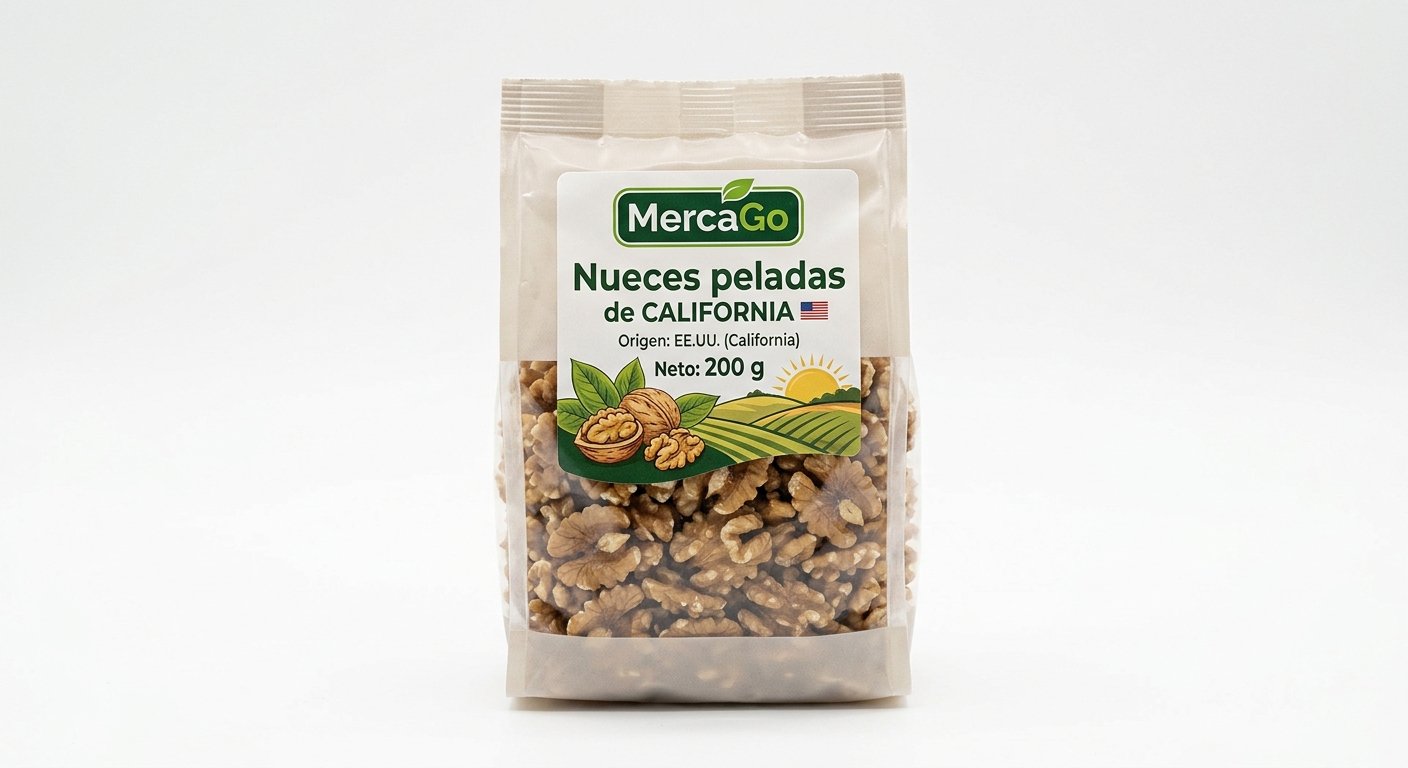 Nueces peladas de California 200 g
