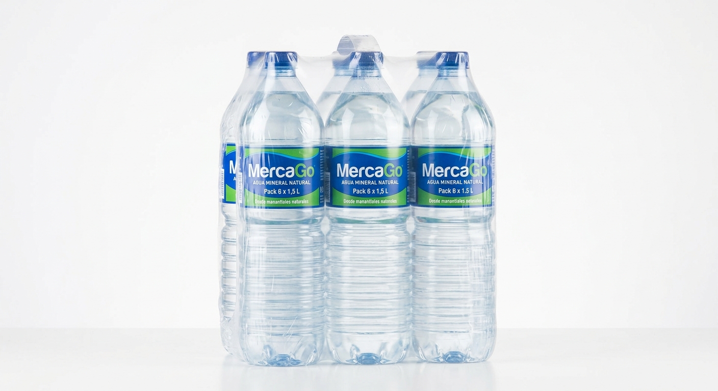 Pack 6 x 1,5 L Agua mineral