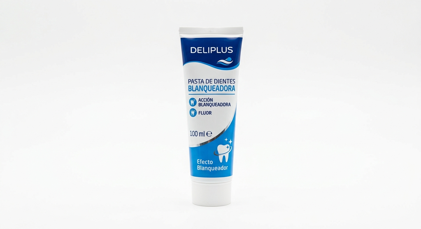 Pasta de dientes blanqueadora Deliplus 100 ml