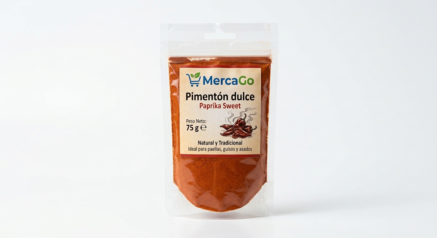 Pimentón dulce 75 g