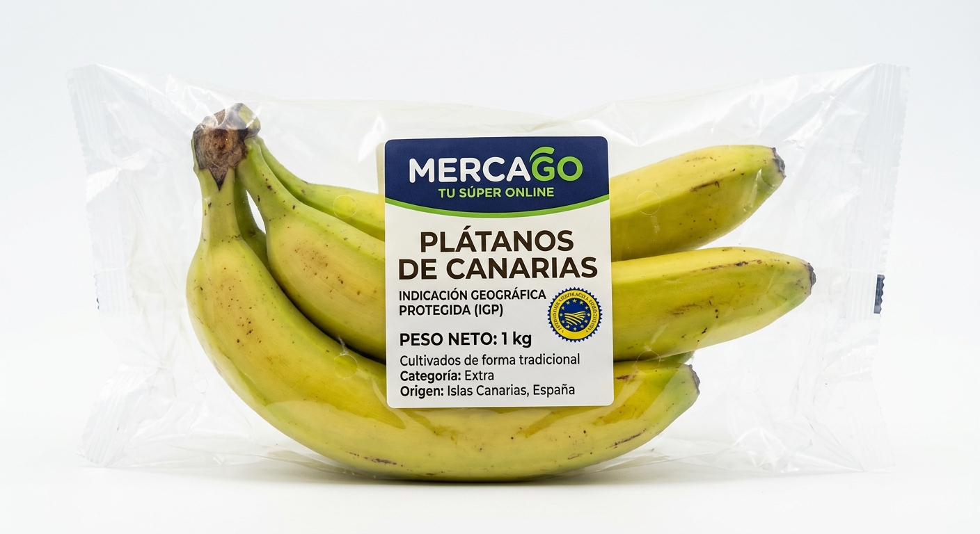 Plátanos de Canarias IGP 1 kg