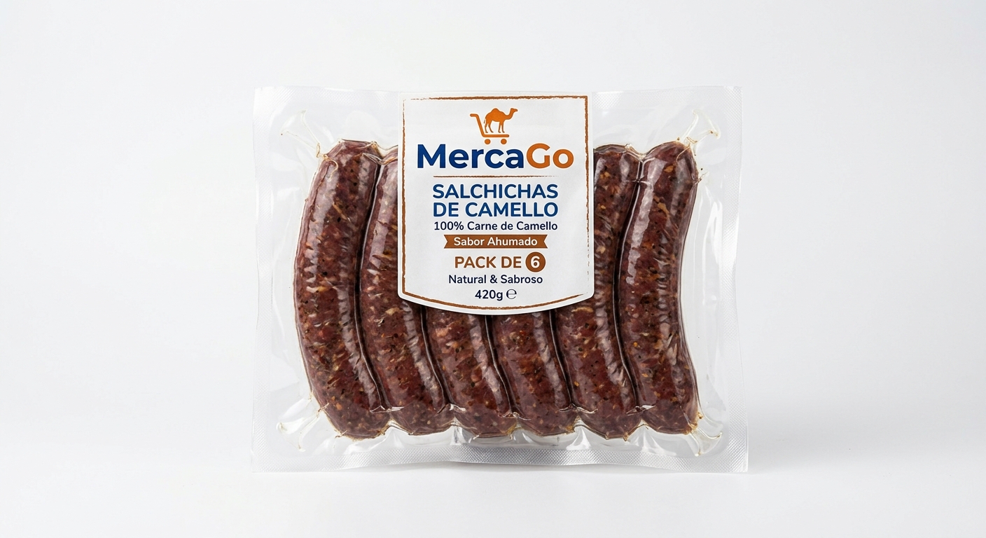 Salchichas de camello pack 6